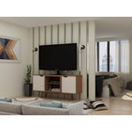 Applesham 54" TV Stand - Off White/Maple Cream