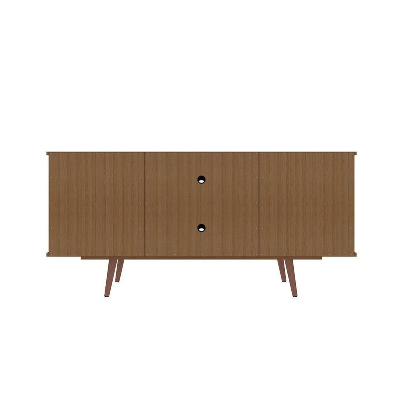 Applesham 54" TV Stand - Off White/Maple Cream