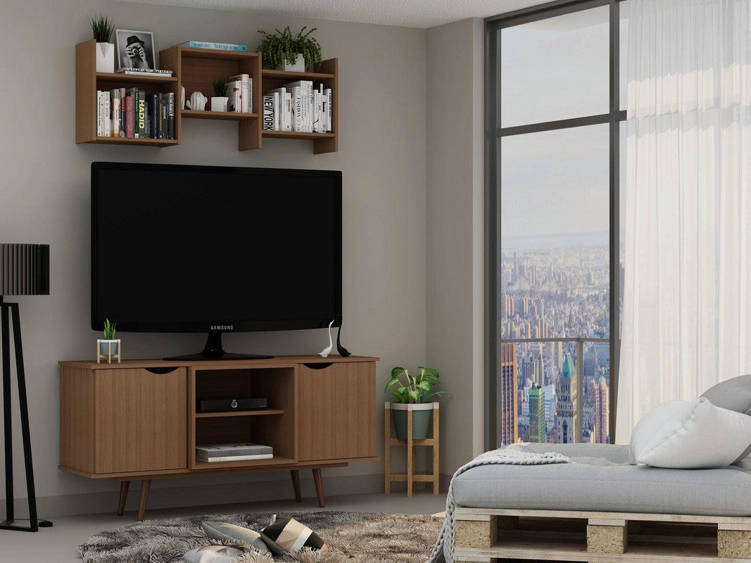 Applesham 54" TV Stand - Maple Cream