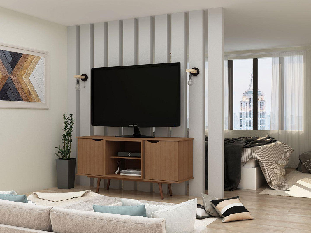 Applesham 54" TV Stand - Maple Cream