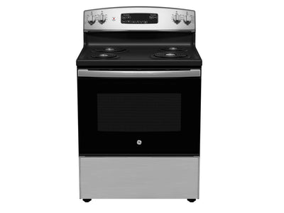 GE 30" Stainless Steel Freestanding Electric Range ( 5.0 Cu. Ft) - JCBS350SVSS