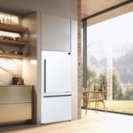 Forno Milano 31" White Bottom Freezer Refrigerator with Right Swing Door (17.2 Cu. Ft.) - FFFFD1785-31WHT