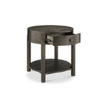 Hadleigh 24" End Table - Coffee Bean Black Finish