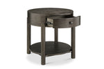 Hadleigh 24" End Table - Coffee Bean Black Finish