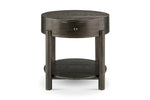 Hadleigh 24" End Table - Coffee Bean Black Finish