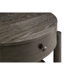 Hadleigh 24" End Table - Coffee Bean Black Finish