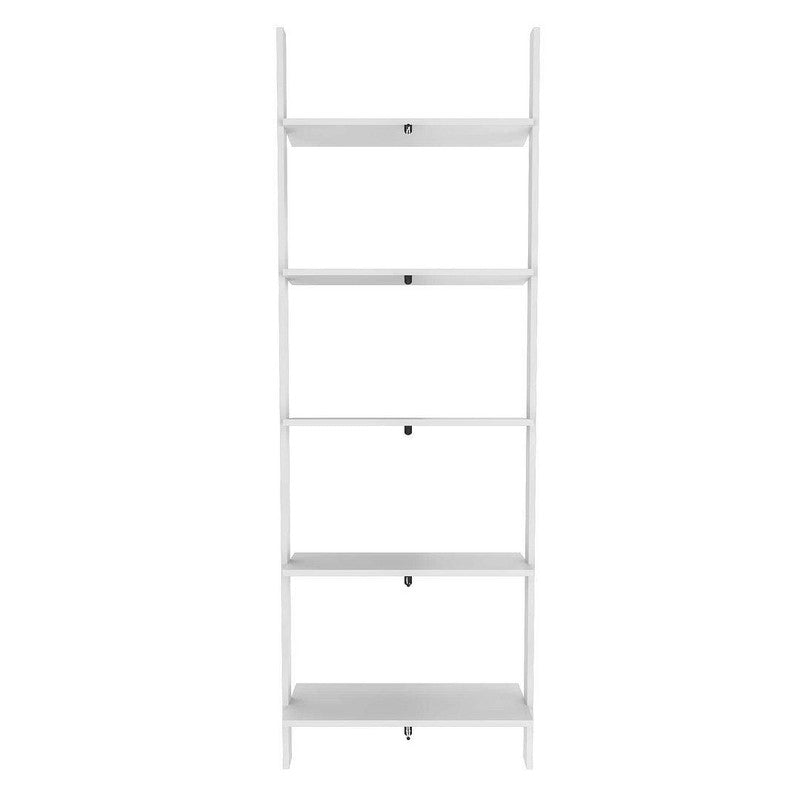 Erbil Ladder Bookcase - White