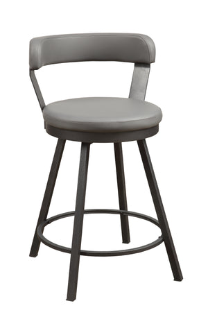 Drai Counter Height Stool - Grey