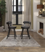 Drai Counter Height Stool - Grey