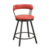 Drai Counter Height Stool - Red