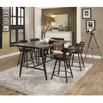 Drai Counter Height Stool - Brown