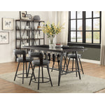 Drai Counter Height Stool - Grey