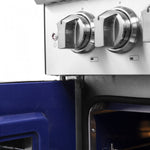 Forno Capriasca 48" Stainless Steel Freestanding Dual Fuel Double Oven Range with Air Fry (6.58 Cu. Ft.) - FFSGS6387-48