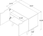 Applesham Accent Cabinet - Maple Cream