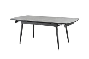 Erme Extendable Dining Table - Dark Grey