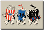 Movie Night Fun Wall Art - Multi-Colour - 30 X 45