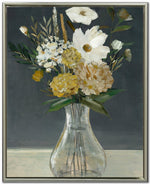 Ivory Petals II Wall Art - Green/Neutral - 30 X 24