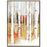 Birchfire Wall Art - Multi-Colour - 40 X 56