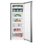 L2 Stainless Steel Upright Freezer and Convertible Fridge (6.9 Cu. Ft) - LRU07B3ASS