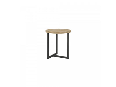 Liora Round Side Table - Greige