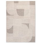 Elio Shapes Rug - 9' x 12' - Light Brown