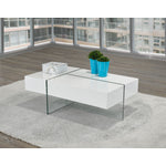 Elexa Coffee Table - White