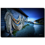 Nets At Rest Wall Art - Blue - 38 X 60
