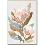 Pastel Stems II Wall Art - Multi-Colour - 42 X 28
