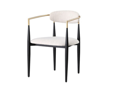 Callum Dining Chair - Beige - Set of Two