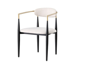Callum Dining Chair - Beige - Set of Two
