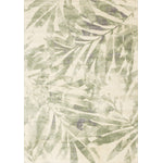 Elise Contemporary Botanical Area Rug - Cream Green - 8' X 11'