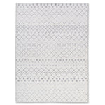 Aura Geometric Rug - 8' x 10' - Grey