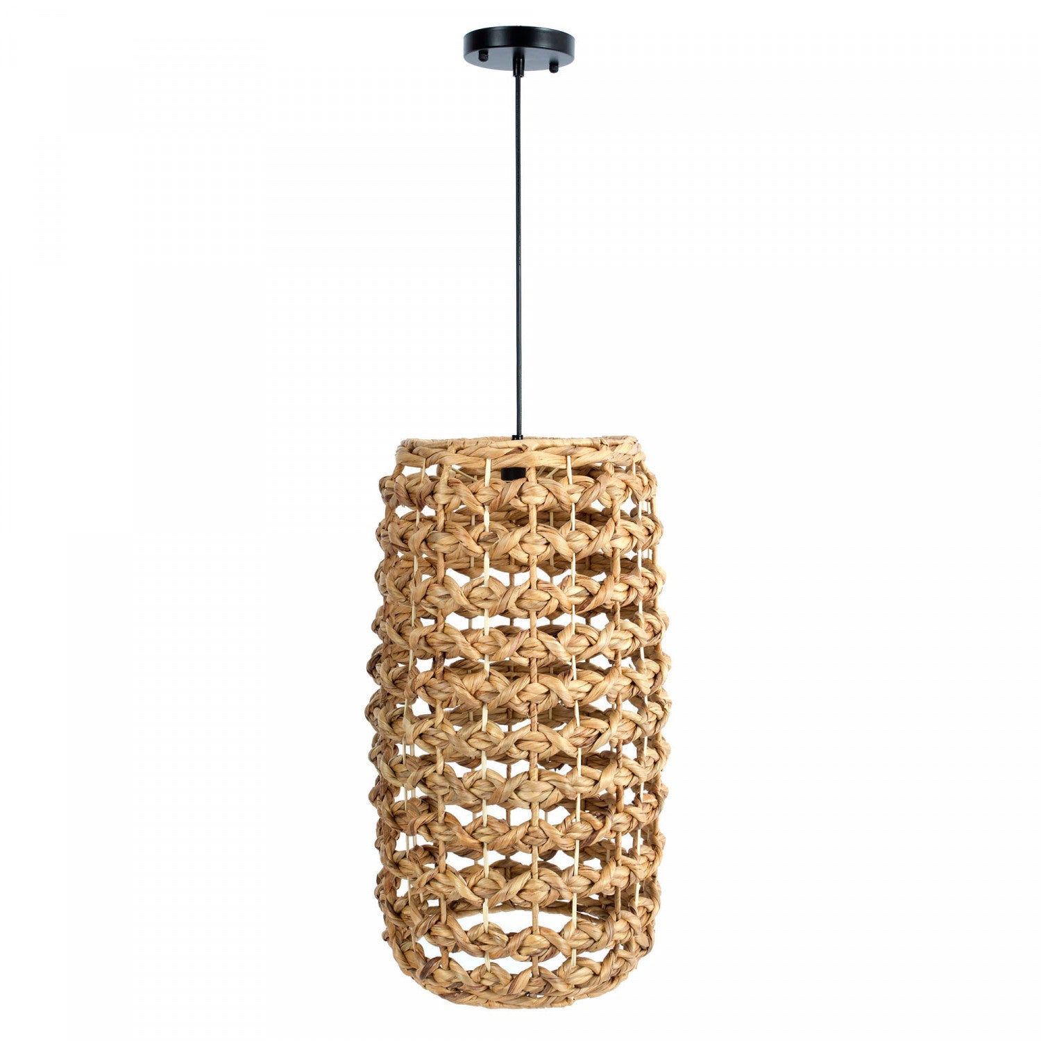 Aubriche Long Chandelier - Natural