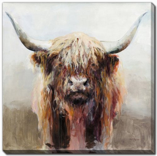 The Wooly One Wall Art - Brown/Beige - 24 X 24