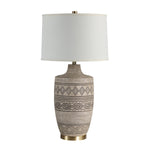 Elare Table Lamp - Beige with Wash