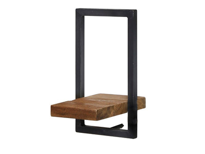 Bayan Metal Frame Wall Box V - Teak