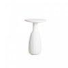 Iselyn Tall Side Table - White