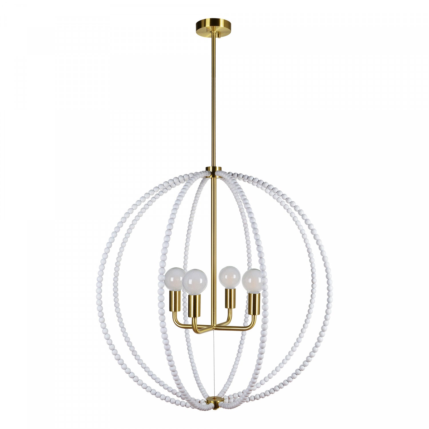 Mael Pendant - White/Gold