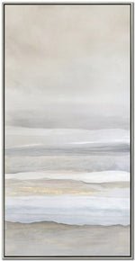 Gilded Drift I Wall Art - Beige - 48 X 24