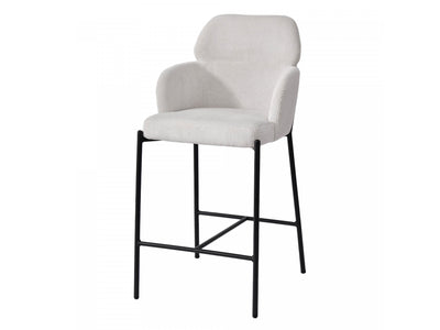 Celon Counter Stool - Corduroy White - Set Of Two