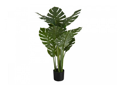 45" Monstera Plant With 6" Black Pot - Green