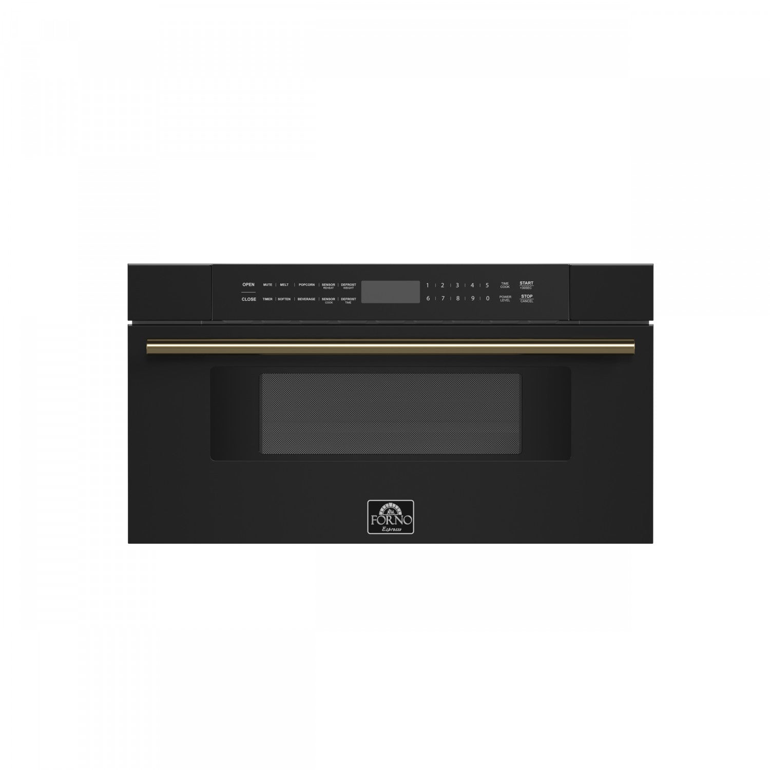 Forno Capoliveri Black 30" Built-In Microwave Drawer (1.2 Cu. Ft.) - FMWDR3000-30BLK