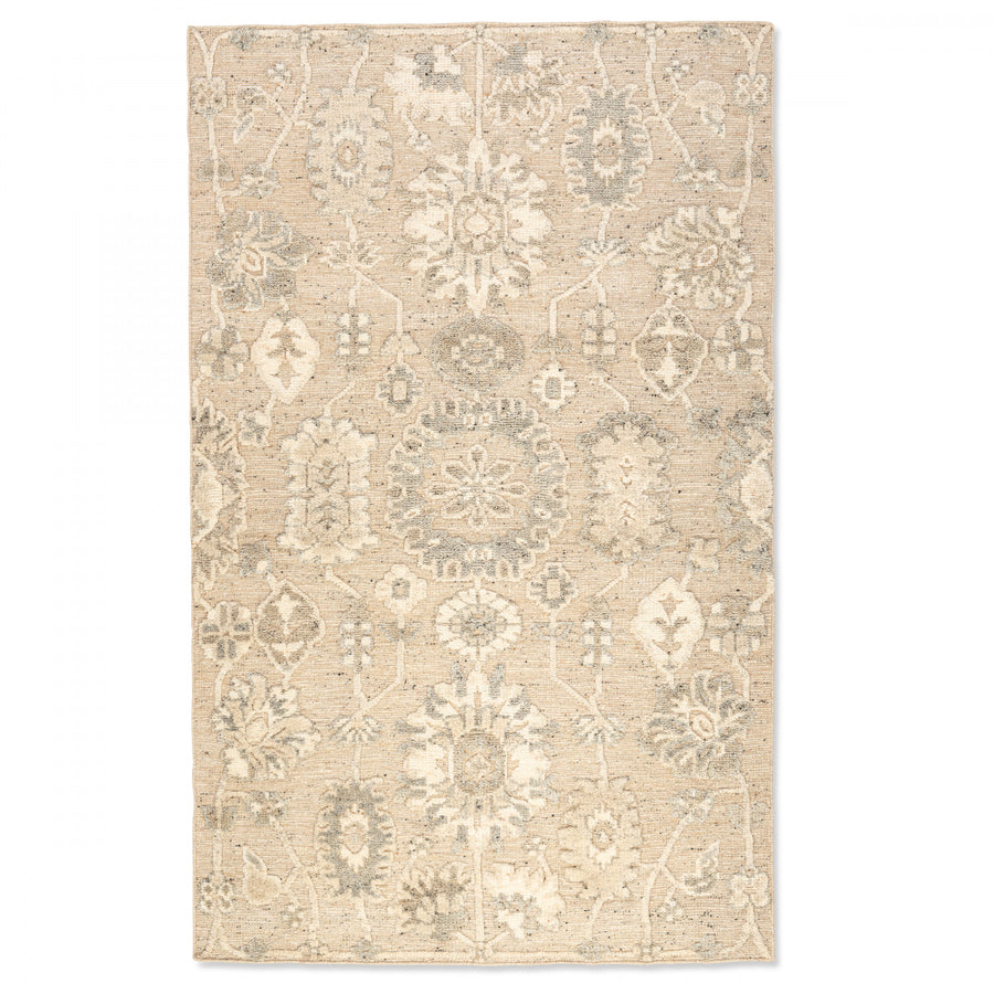 Ethos Hand-Knotted Rug - 8' x 10' - Grey/ Beige