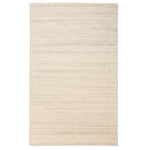 Strada Striped Rug - 5' x 8' - Grey/Light Brown