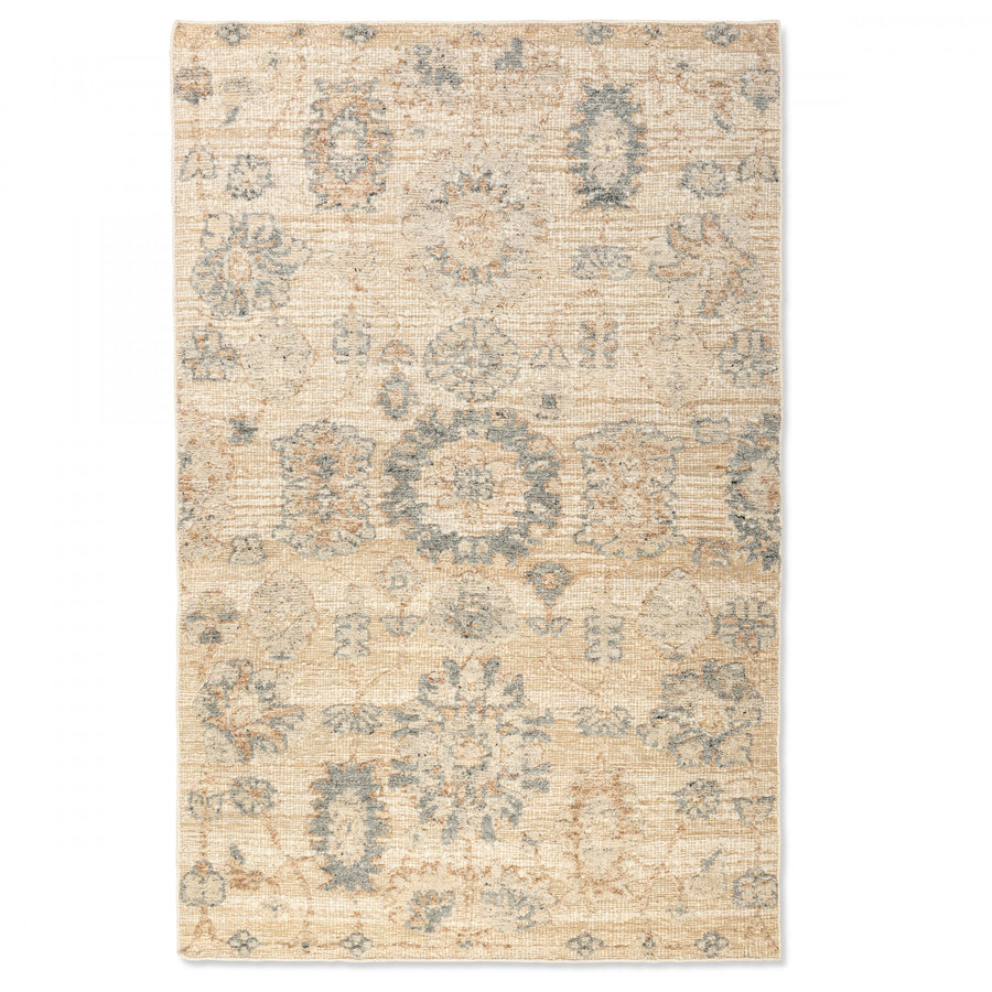 Ethos Hand-Knotted Rug - 8' x 10' - Beige/Blue