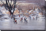 Pond Hockey Memories Wall Art - Multi-Colour - 16 X 20