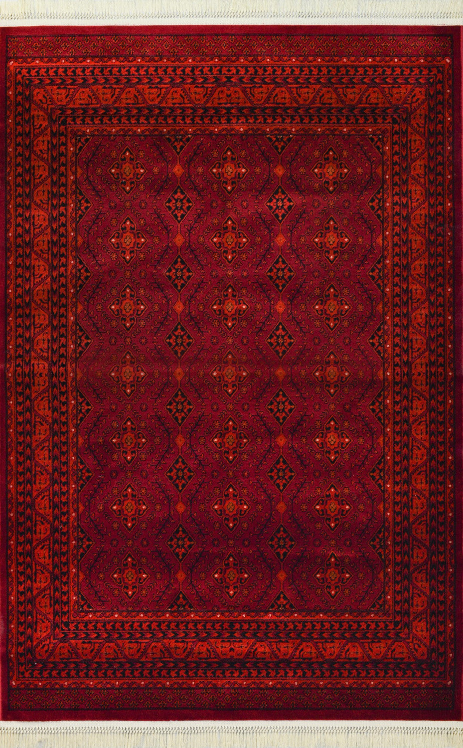 Persia Geometric Rug - 8' x 10' - Red