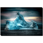 Arctic Monument Wall Art - Blue - 30 X 45