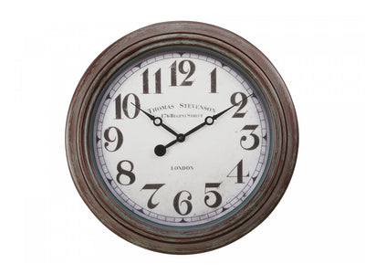 Allure Clock - Brown