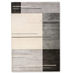 Urbane Modern Rug - 5' x 8' - Grey/Black